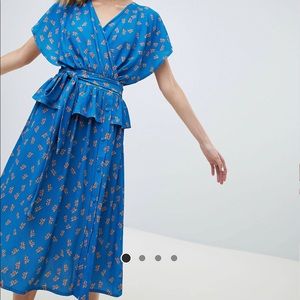 ASOS lost ink dress size 8us Uk12